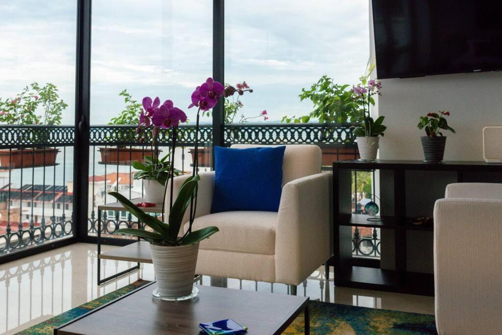 Luxury Oceanview Modern Condo Puerto Vallarta Zewnętrze zdjęcie