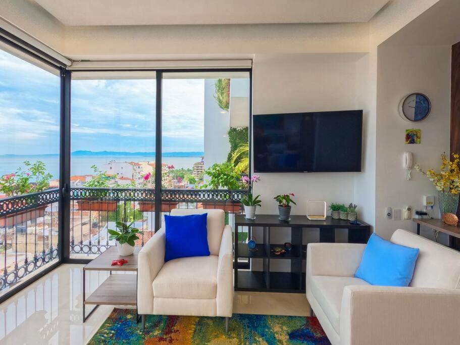 Luxury Oceanview Modern Condo Puerto Vallarta Zewnętrze zdjęcie